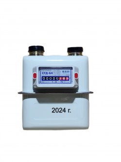 Счетчик газа СГД-G4ТК с термокорректором (вход газа левый, 110мм, резьба 1 1/4") г. Орёл 2024 год выпуска Яхрома